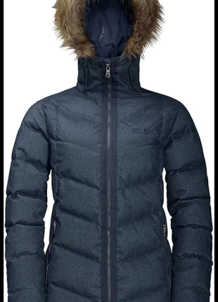 Женский пуховик jack wolfskin
