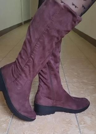 Сапоги 42-43 р кожаные naturalizer