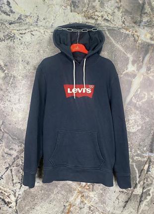 Мужская крутая оригинальная кофта худи levi's размер s