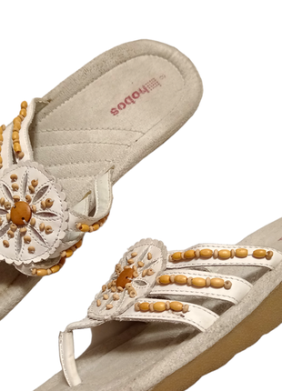 Hobos, шкіряні босоніжки, шльопанці.