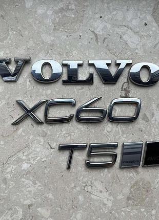 Букви кляпи volvo xc60 t5 inscription awd оригінал