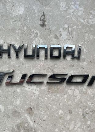 Шильдік задньої кляпи hyundai tucson букви багажника