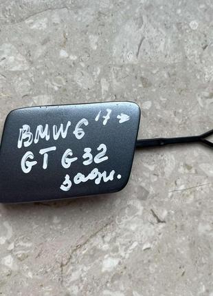 Заглушка буксировочного крюка bmw 6 g32 gt  2017-p. зад 51127387333