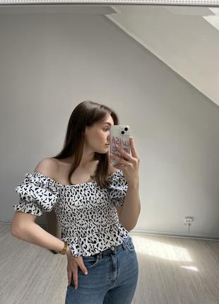 Бавовняний топ topshop