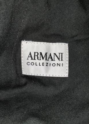 Чоловічі класичні сірі штани брюки giorgio armani collezioni5 фото