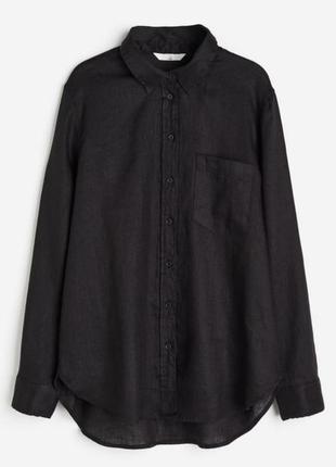 H&m льняная рубашка