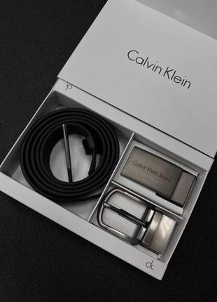 Брендові чоловічі набори calvin klein ,чоловічий ремінь