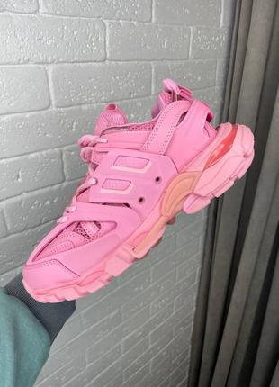 Хіт весна 2024 • жіночі трендові рожеві кросівки в стилі balenciaga track 3.0 pink баленсіага 36-40 ( ar00508 )4 фото