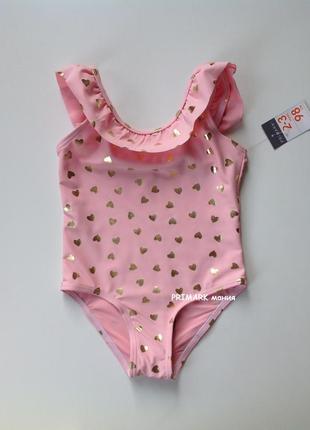 Слитный купальник для девочек 7 -8 лет primark