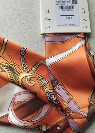 Платок mango з візерунком та кольором як у hermes
