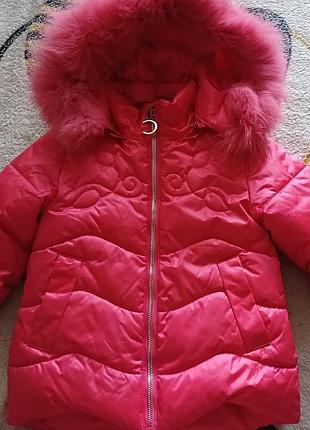 Зимняя куртка на девочку