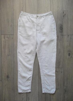 Zara (m) брюки брюки мужские из льна