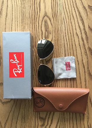 Сонцезахисні окуляри авіатори ray ban унісекс (оригінал)