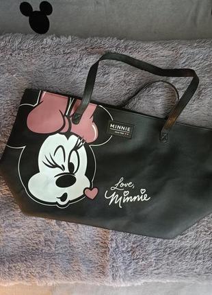 Сумка тоут шоппер туристична минни маус minnie mouse | disney  | vadobag