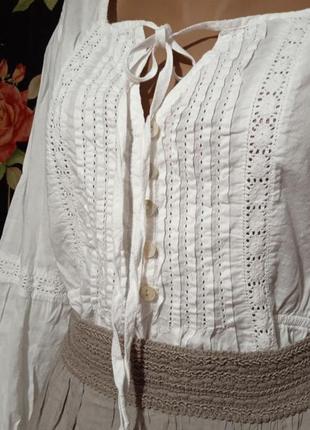 Біла сорочка для вагітних р 44/46