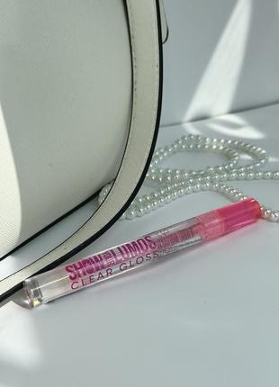 💄блиск для губ прозорий show by pastel show your lumos clear gloss ❤️