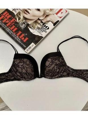 Wonderbra шикарный черный бюст известного бренда