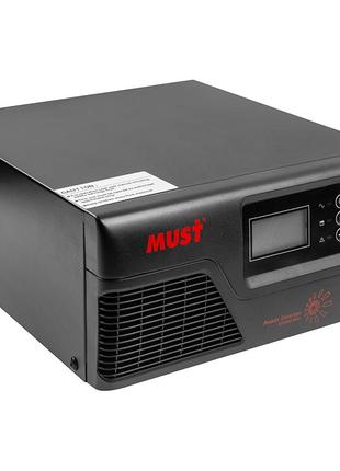 Ибп must 300w с чистой синусоидой, 12v, lcd (ep20-0312pro)