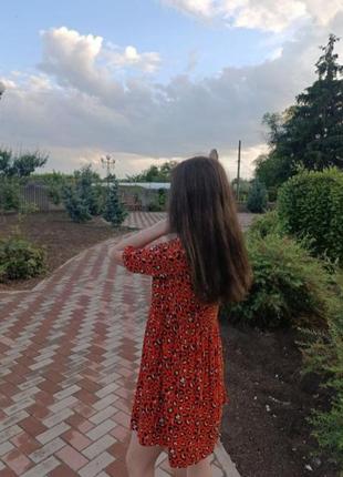 Платье в анималистичный принт 😻