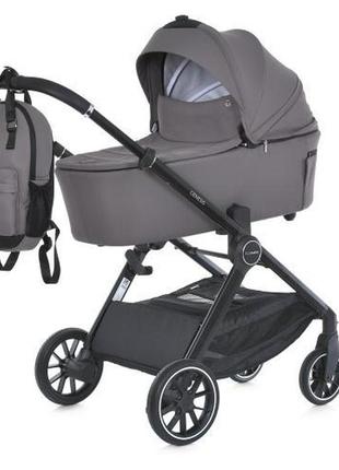 Коляска дитяча 2в1 me 1126 genesis taupe gray