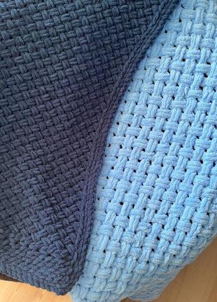 Плюшевый плед alize puffy fine 1.20*1.40 - синий