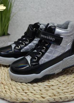 27-29р weestep выстеп детские демисезонные ботинки сапожками девочкам на байке в школу