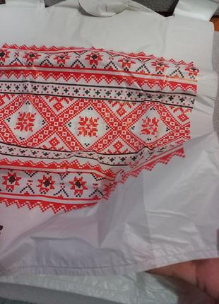 Пакеты майки " вишиванка" 58×35см, плотные4 фото