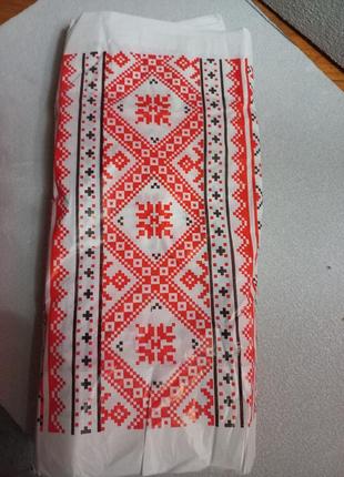 Пакеты майки " вишиванка" 58×35см, плотные2 фото