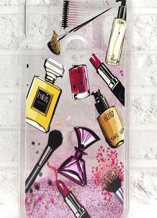 Чохол fluid glitter для xiaomi note 9/redmi note 7 pro бампер cosmetics