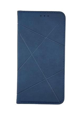 Чохол книжка business leather для samsung a14 / a145 темно-синій