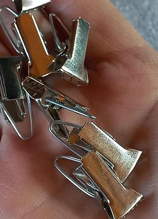 Затискачі кріплення для штор 50 шт металеві