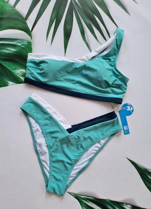Купальник женский primark  размер 12 / l розовый