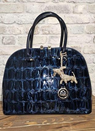 Брелок собака золота із рафії handmade