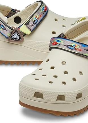 Crocs кроксы клоги сабо шлепки на платформе сандалии classic hiker clog 206772