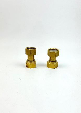 Адаптер 1/2"в-1/2"нг (вв) латунь 3
