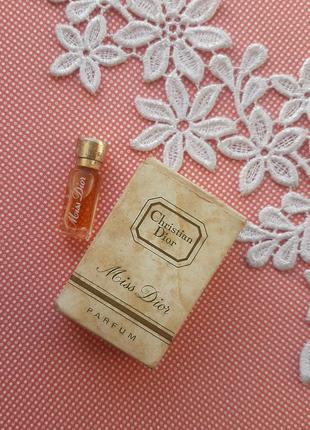 Рідкий парфум miss dior 2 ml коллекц раритет