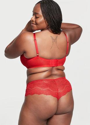 Комплект бюстгальтер пуш-ар victoria’s secret lace push-up bra2 фото