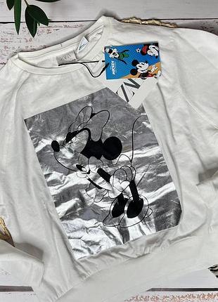 Новый свитшот zara с микки на 6 лет