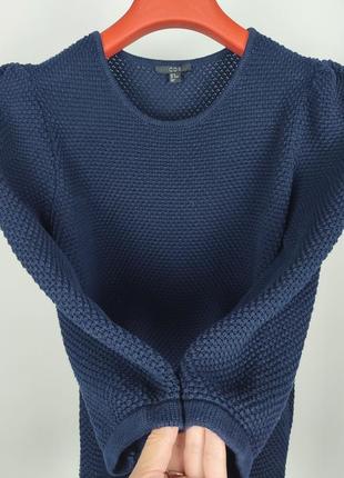 Cos чудовий в'язаний светрик в темно синьому кольорі м