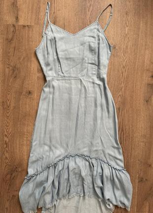 Сарафан джинсовое платье only