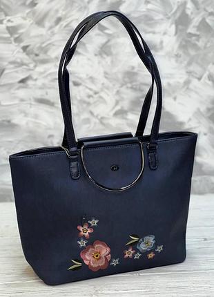 Сумка david jones 6130-3 синий