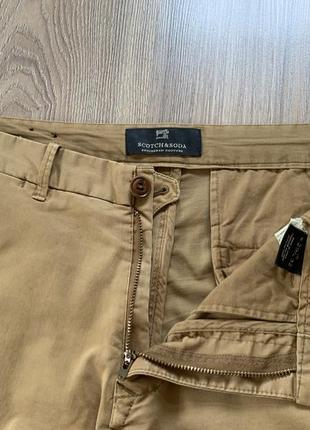 Чоловічі кежуал бавовняні штани чиноси scotch&soda4 фото