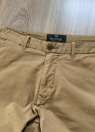 Чоловічі кежуал бавовняні штани чиноси scotch&soda3 фото