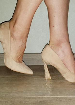 Туфлі 42-43 р шпилька 11usa2 фото