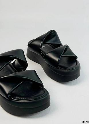Шльопанці на високій підошві2 фото