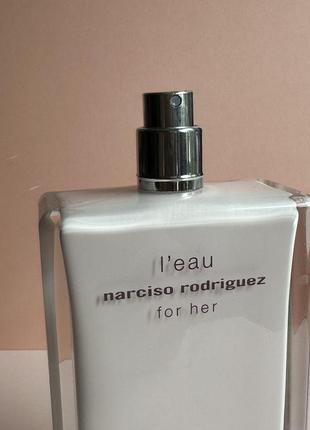 Narciso rodriguez l’eau for her туалетна вода оригінал!2 фото