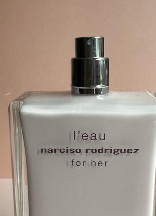Narciso rodriguez l’eau for her туалетна вода оригінал!8 фото