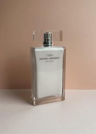 Narciso rodriguez l’eau for her туалетна вода оригінал!3 фото