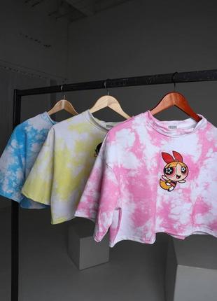 Топ tie dye