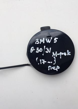 Заглушка буксировочного крюка bmw5 g30 g31 m-pak 2017- перед 51118064929